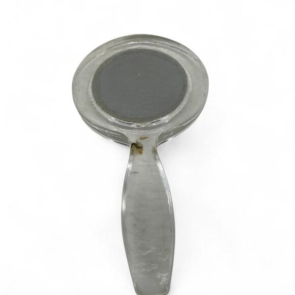 Mid Century Modern Pukeberg Sweden hand Mirror with Box - Picture 4 of 9